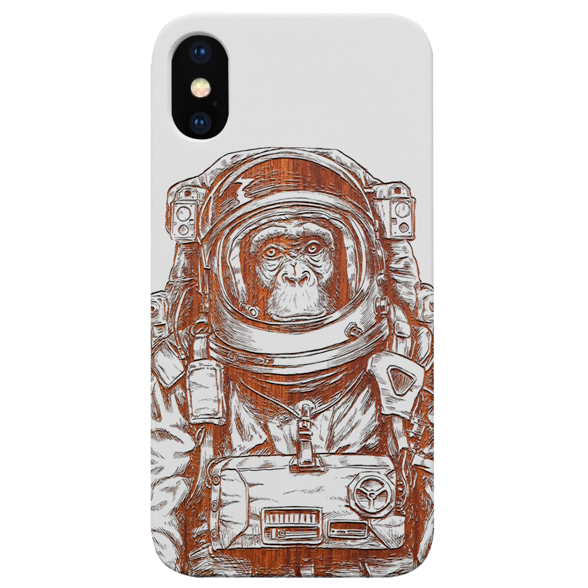 Astronaut Monkey - Engraved