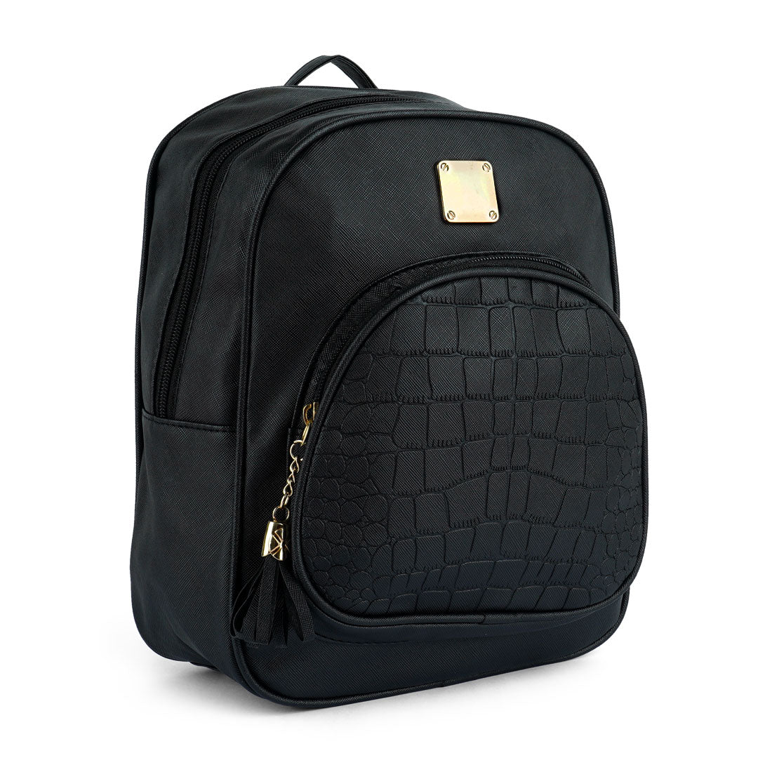 Croc Patterned Mini Backpack