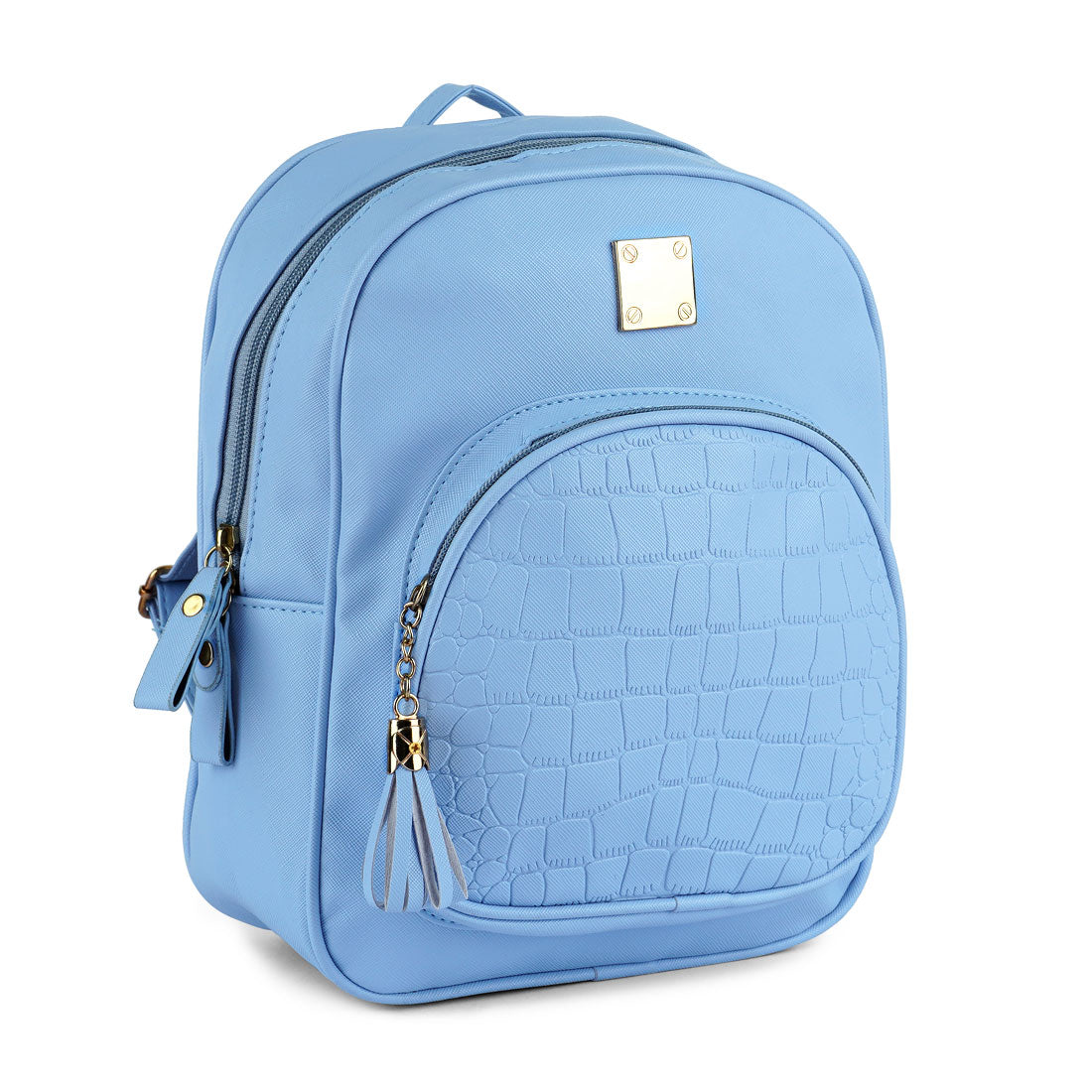 Croc Patterned Mini Backpack