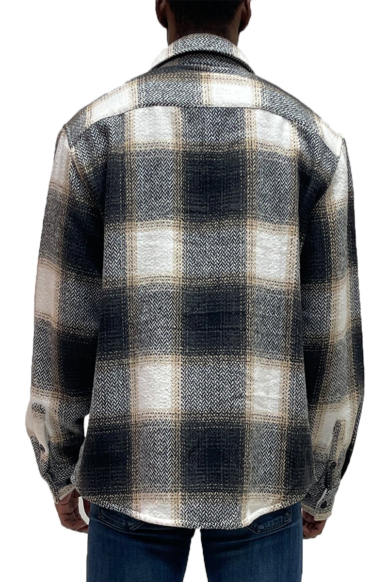 Flannel Combo Shacket