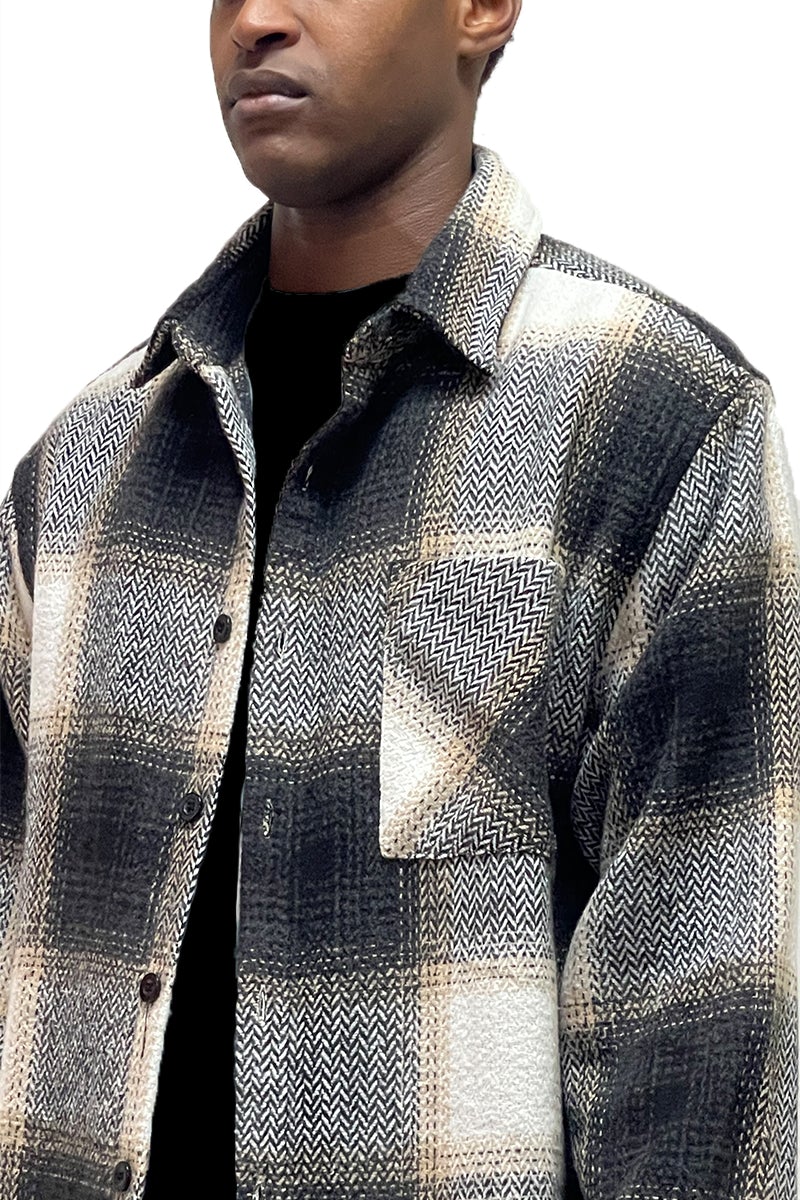 Flannel Combo Shacket