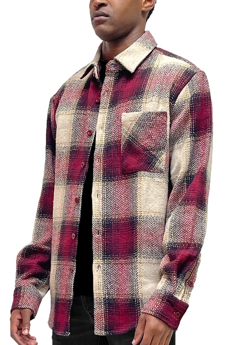 Flannel Combo Shacket