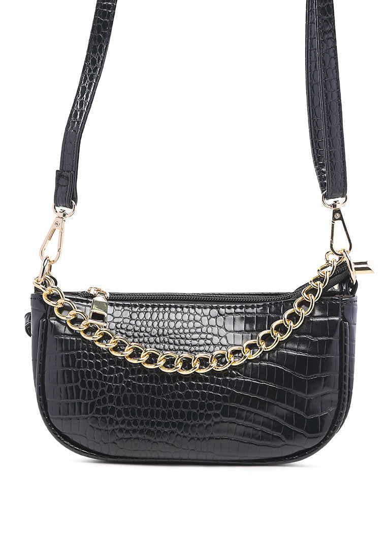 Croc Sling Bag