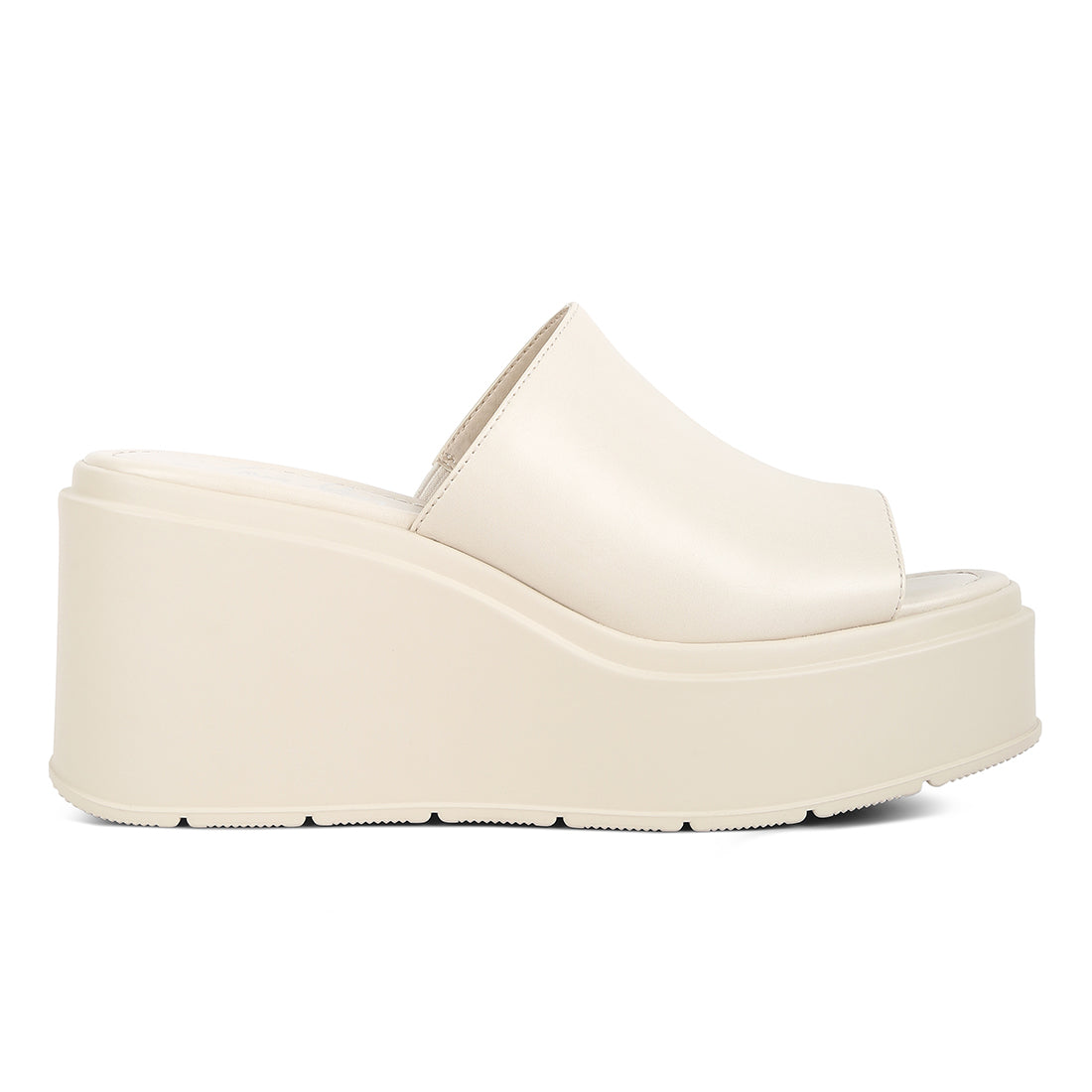 Chunky Slip On Platforms