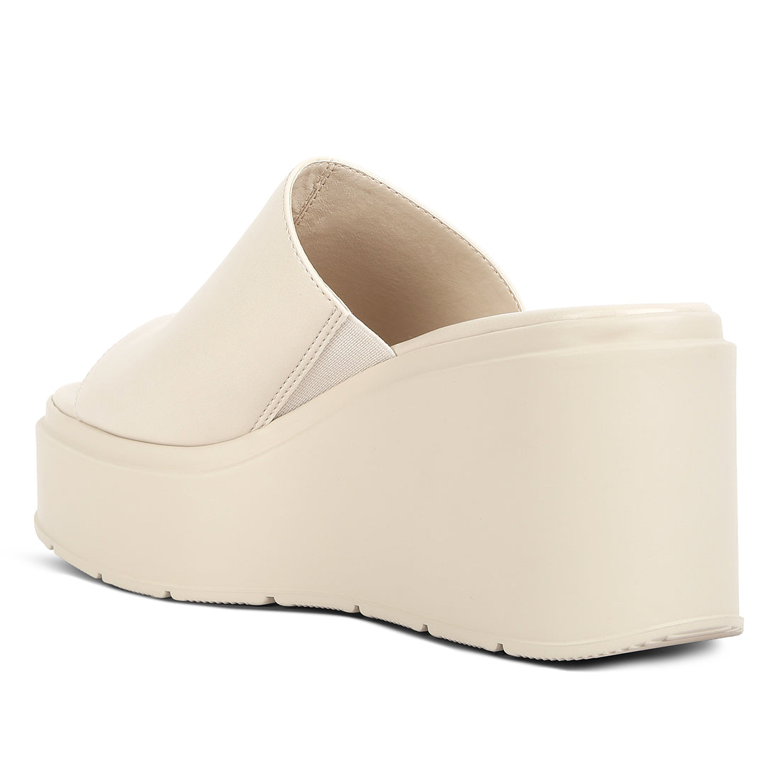 Chunky Slip On Platforms