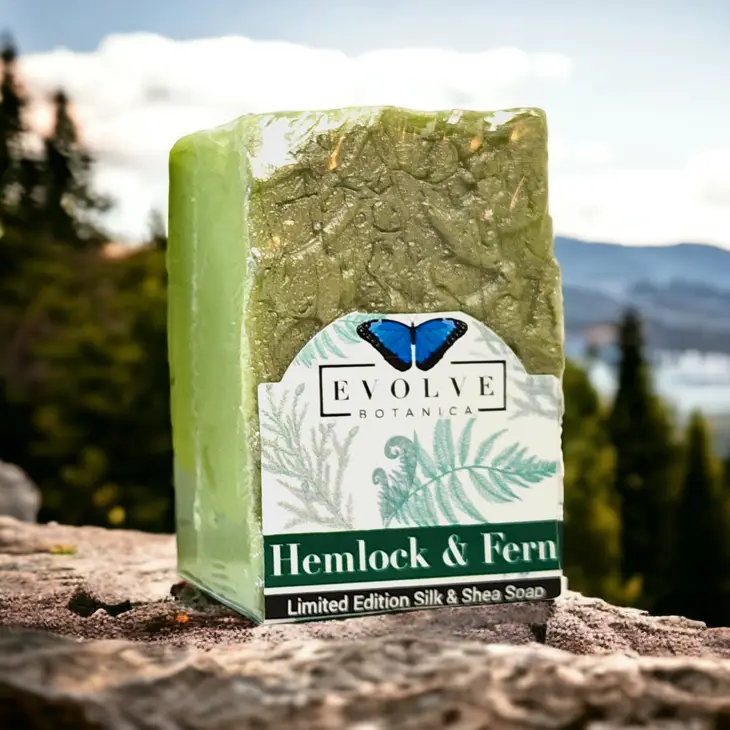 Specialty Soap - Hemlock & Fern (Seasonal, Spring, Dad)