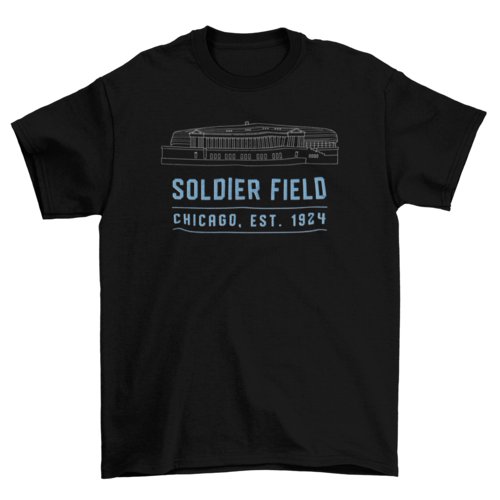 Soldier Field Stadium t-shirt