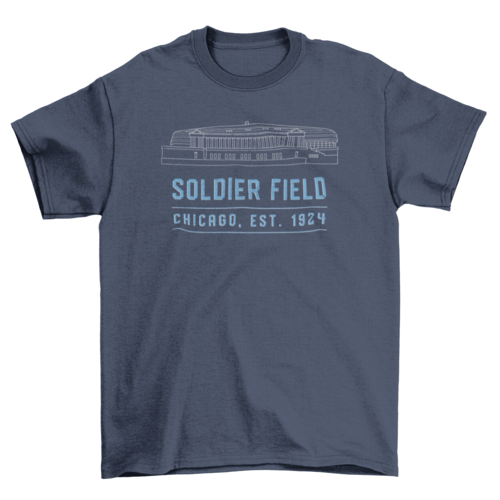 Soldier Field Stadium t-shirt