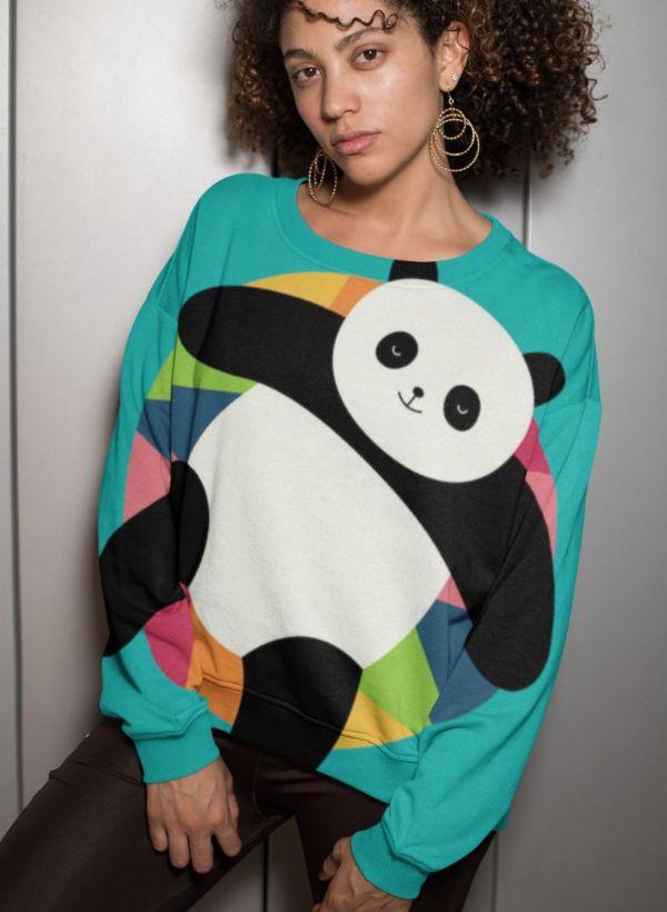 Chillin Panda Sublimation Sweatshirt