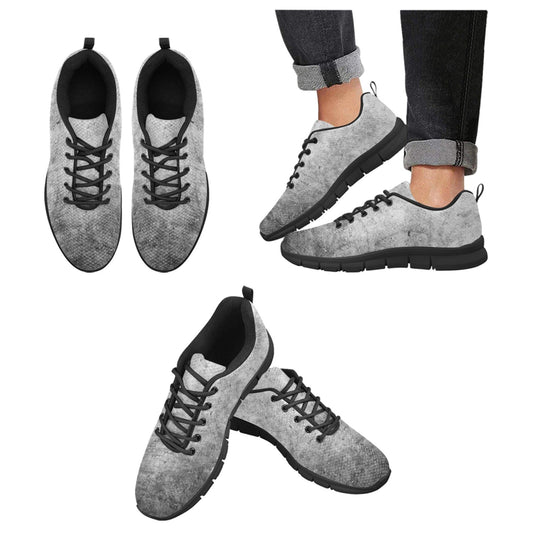 Womens Sneakers, Grey And Black Running Shoes