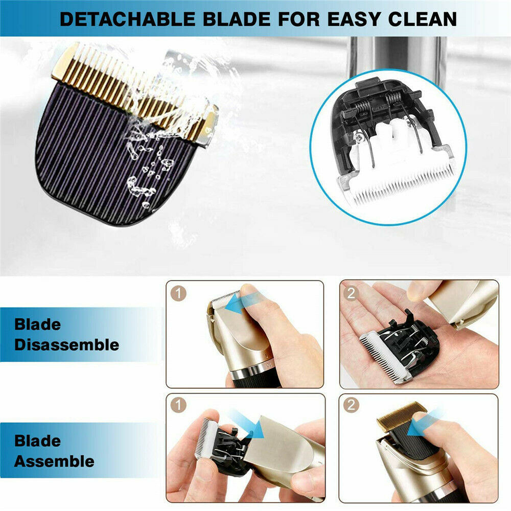 Electric Hair Clipper Men Trimmer Cutting Beard Haircut Kit