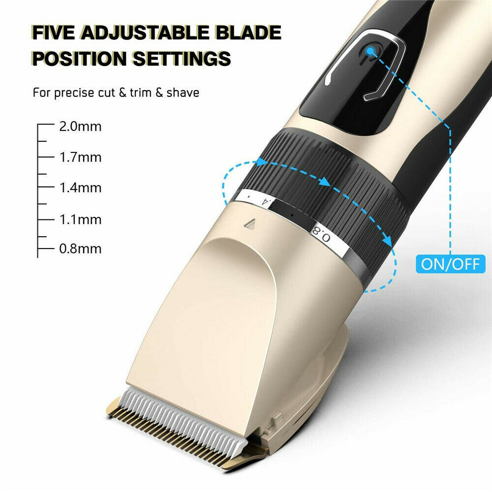 Electric Hair Clipper Men Trimmer Cutting Beard Haircut Kit