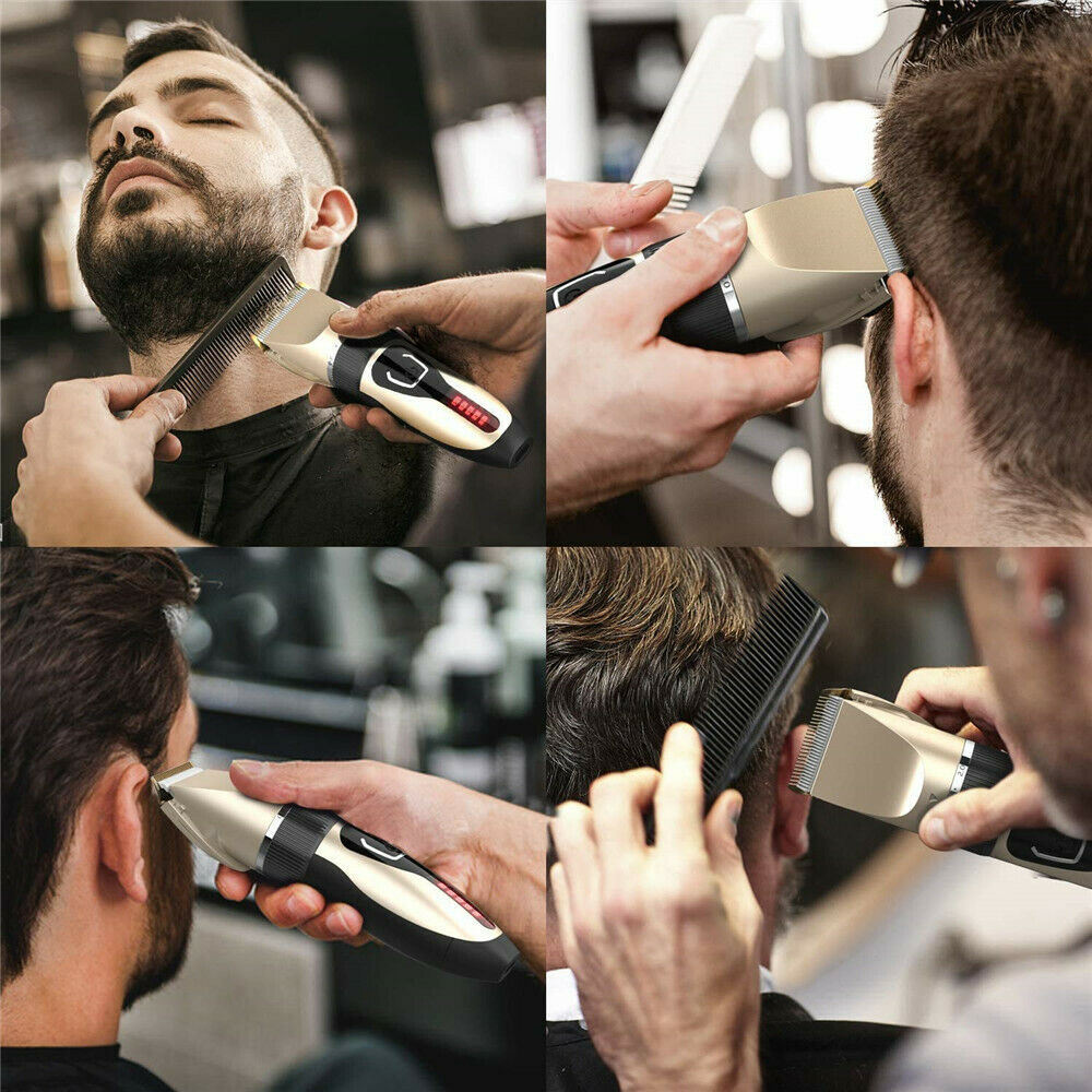 Electric Hair Clipper Men Trimmer Cutting Beard Haircut Kit