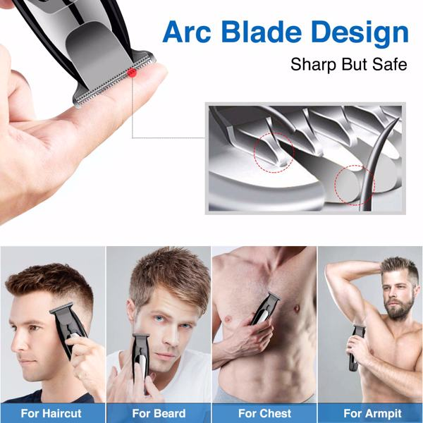 Professional hair clippers for men Cordless Haircut kit Beard Trimmer