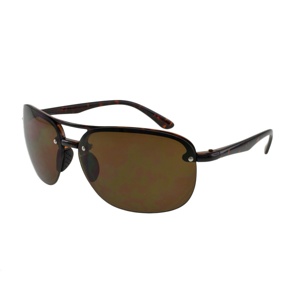 MQ James Sunglasses in Tortoise / Brown