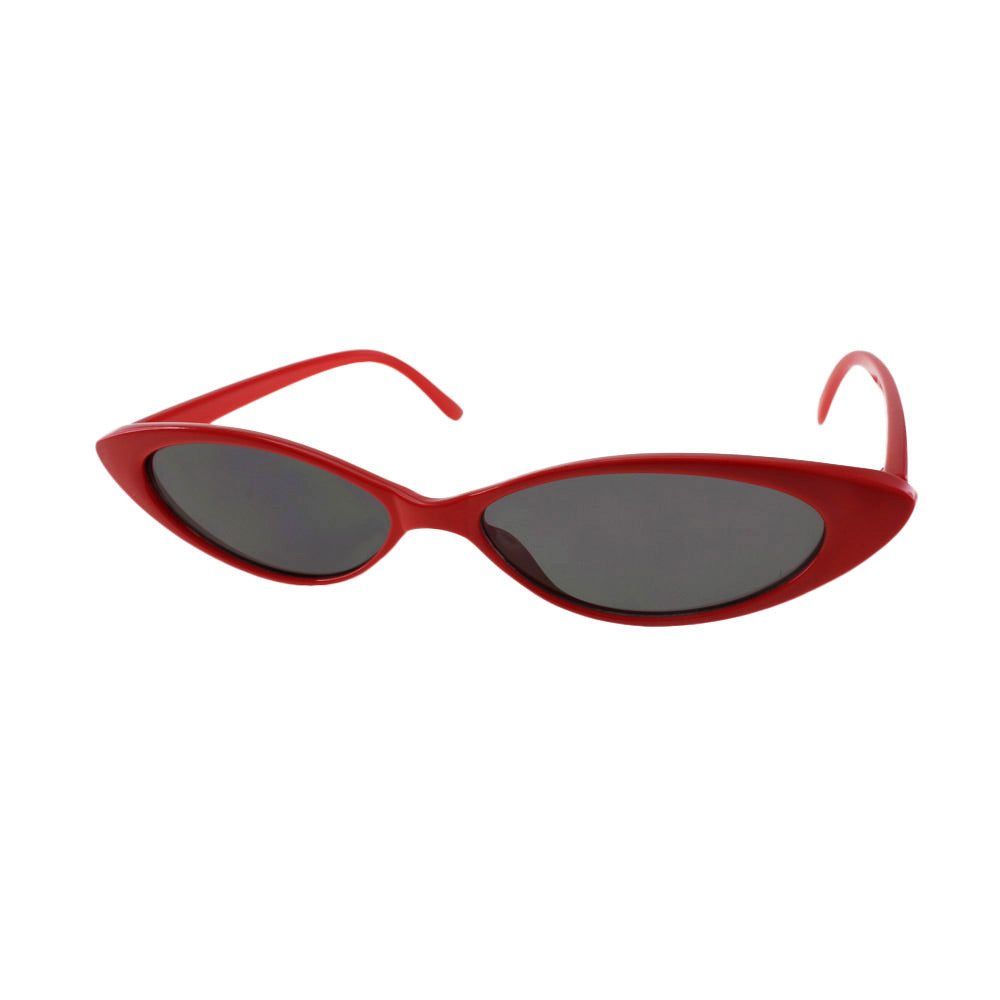 MQ Zoe Sunglasses in Red / Smoke