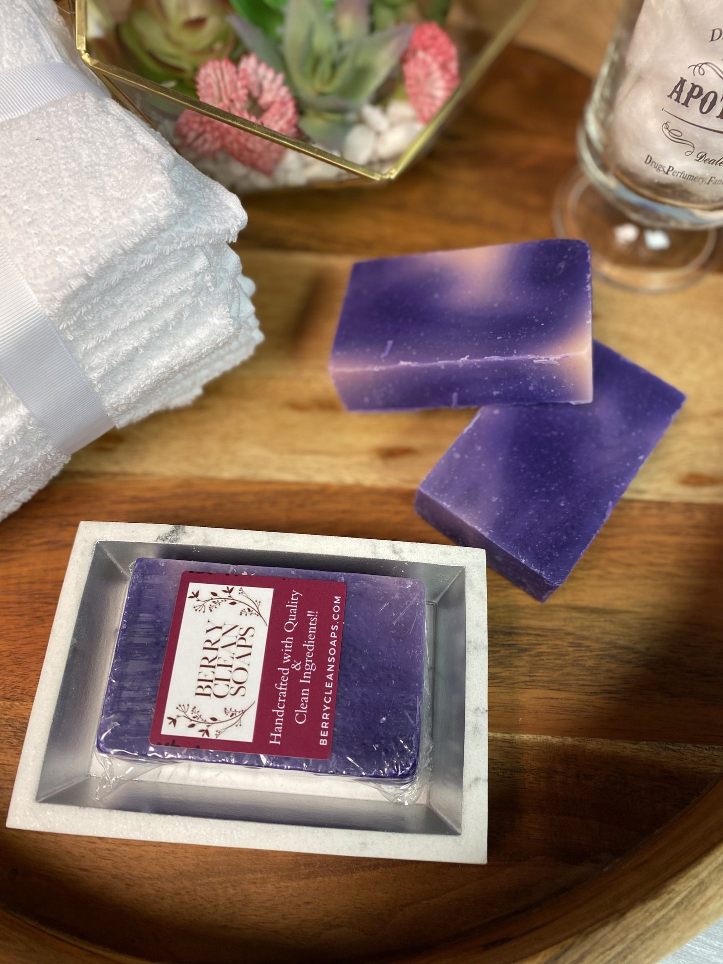 Flora Hydrangea Soap