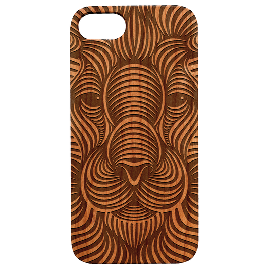 Lion Waves - Engraved