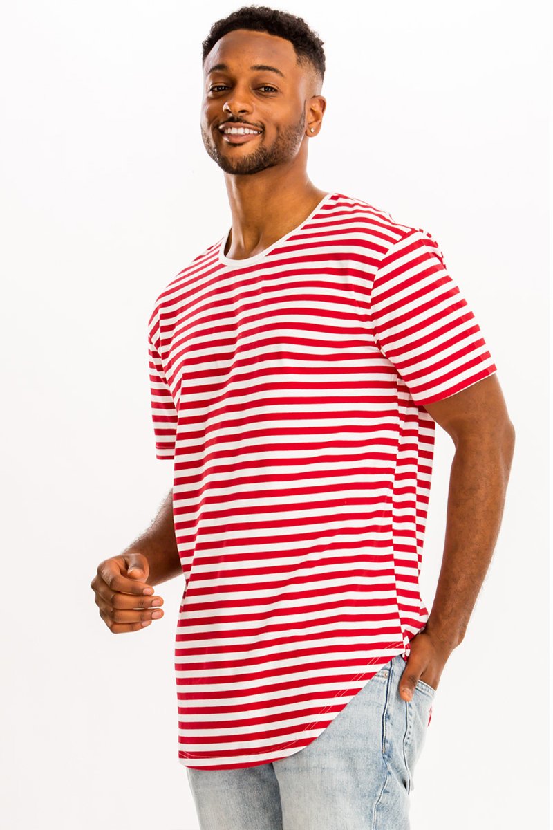 BASIC STRIPED TEE