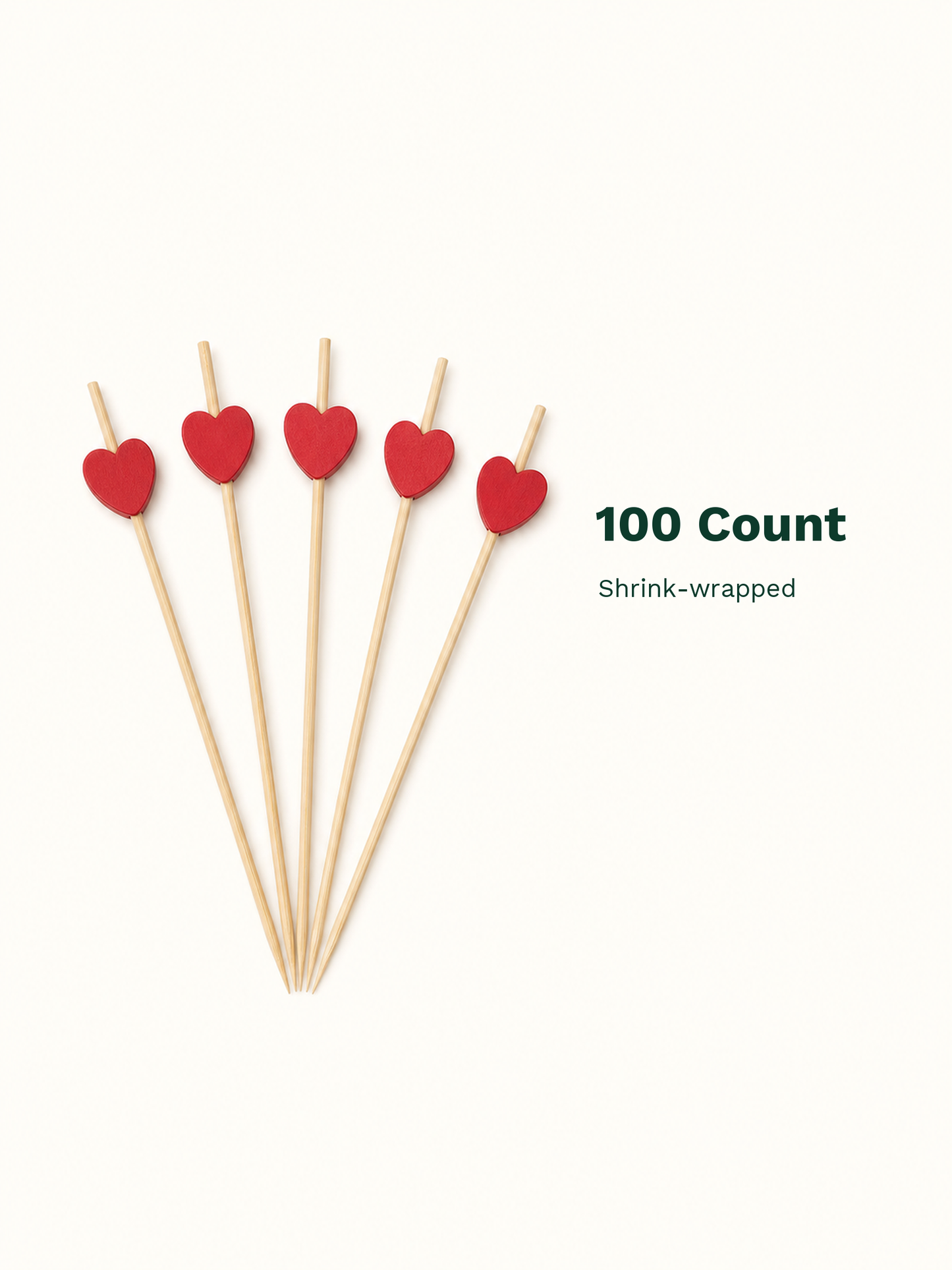 Red Heart Wood Picks, 100 Count — Pack facts (8 of 8)