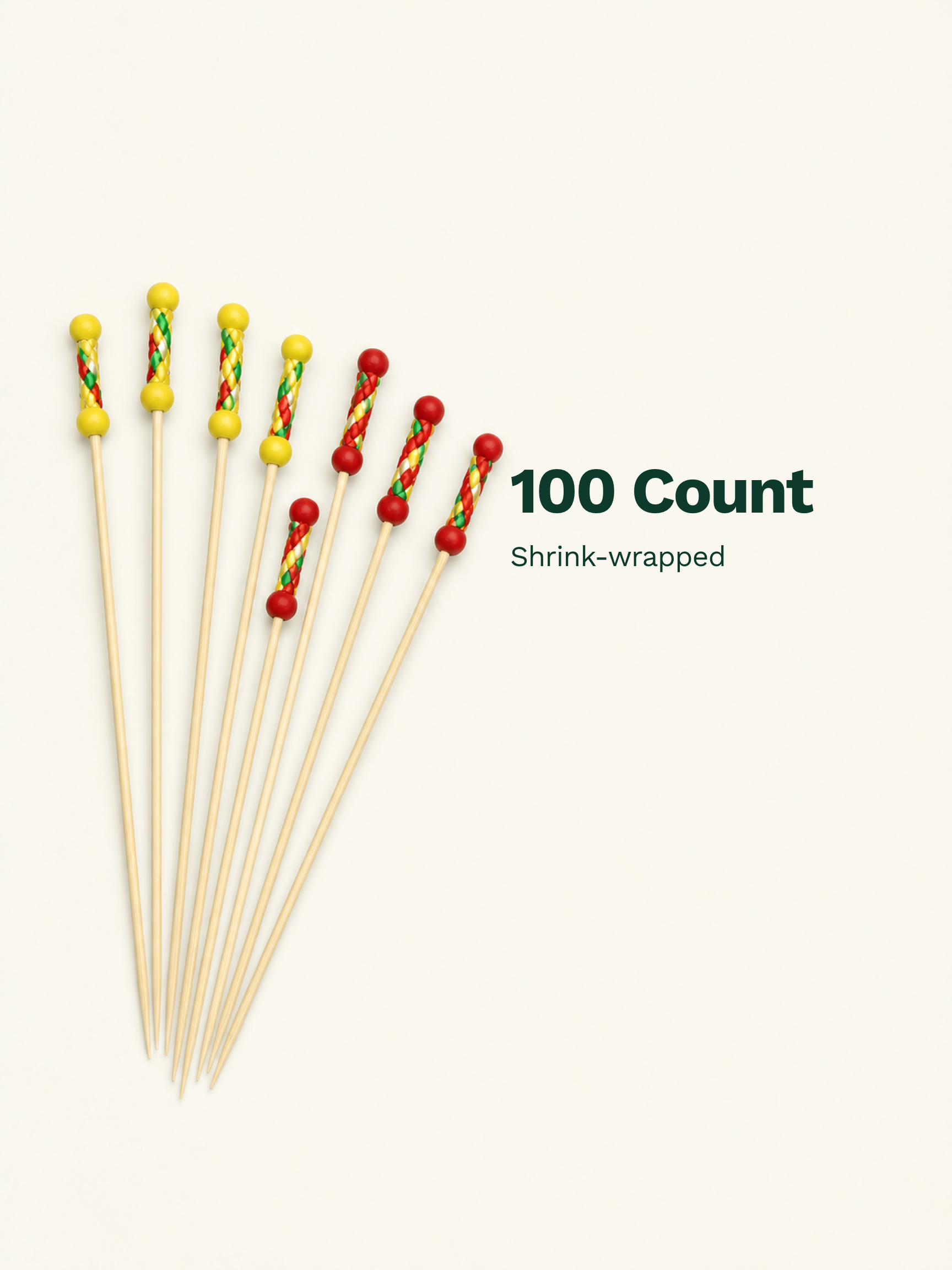 Lollipop Bamboo Picks, 100 Count — Pack facts (8 of 8)