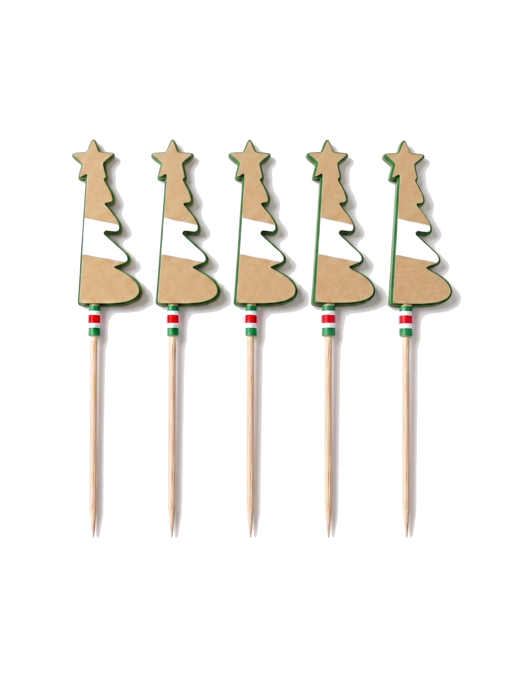 Christmas Tree Wood Picks, 100 Count — PDP image 1 of 8