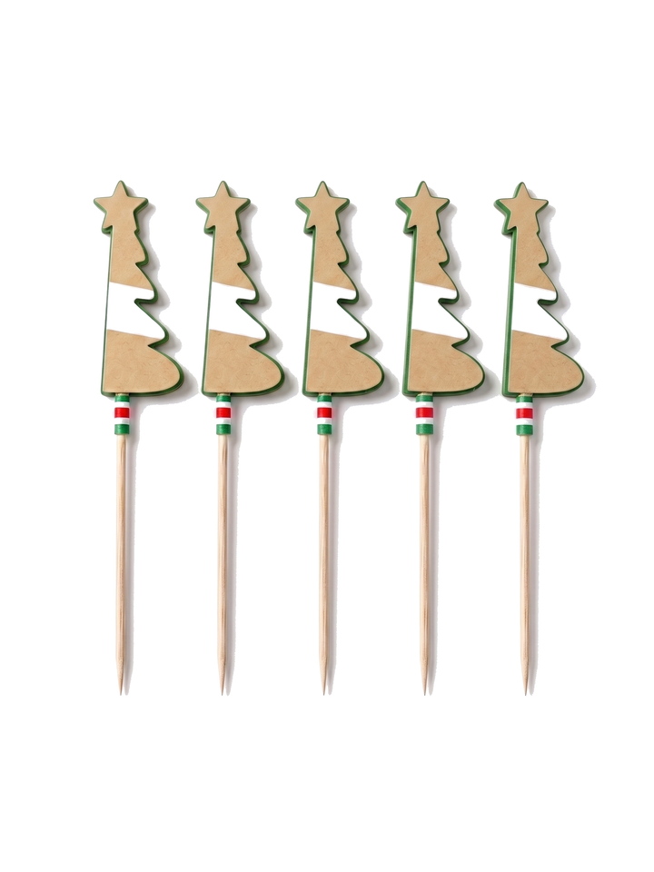 Christmas Tree Wood Picks, 100 Count — PDP image 1 of 8