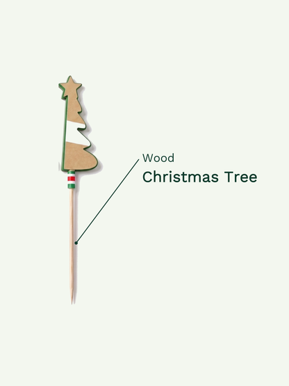 Christmas Tree Wood Picks, 100 Count — PDP image 6 of 8