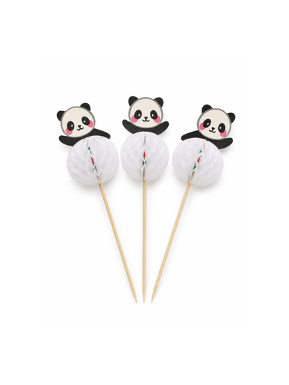 Panda Wood Picks, 100 Count — White background hero (1 of 8)