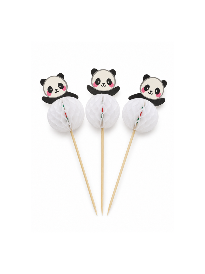 Panda Wood Picks, 100 Count — White background hero (1 of 8)
