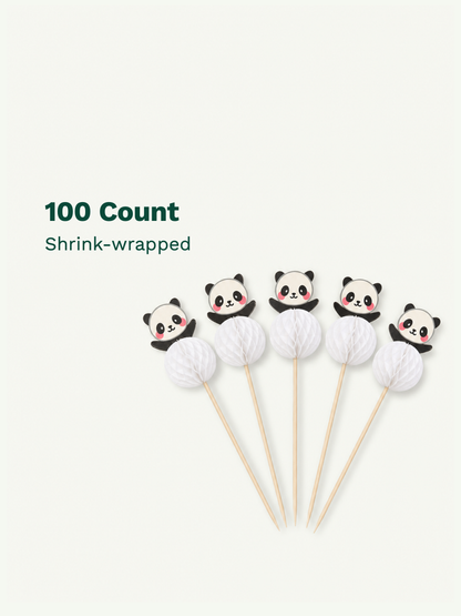 Panda Wood Picks, 100 Count — Pack facts (8 of 8)
