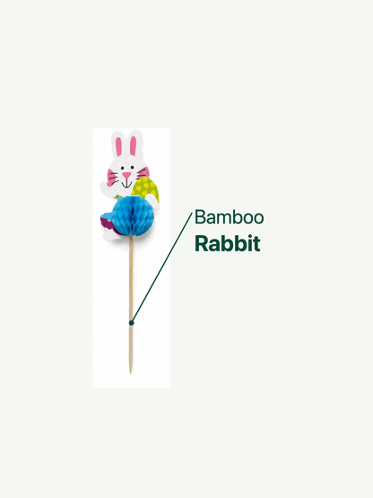 4-Inch Rabbit Party Picks, 100 Count — PDP image 6 of 8
