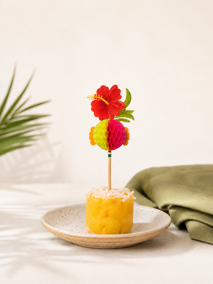 4-Inch Hibiscus Party Picks, 100 Count — PDP image 2 of 8
