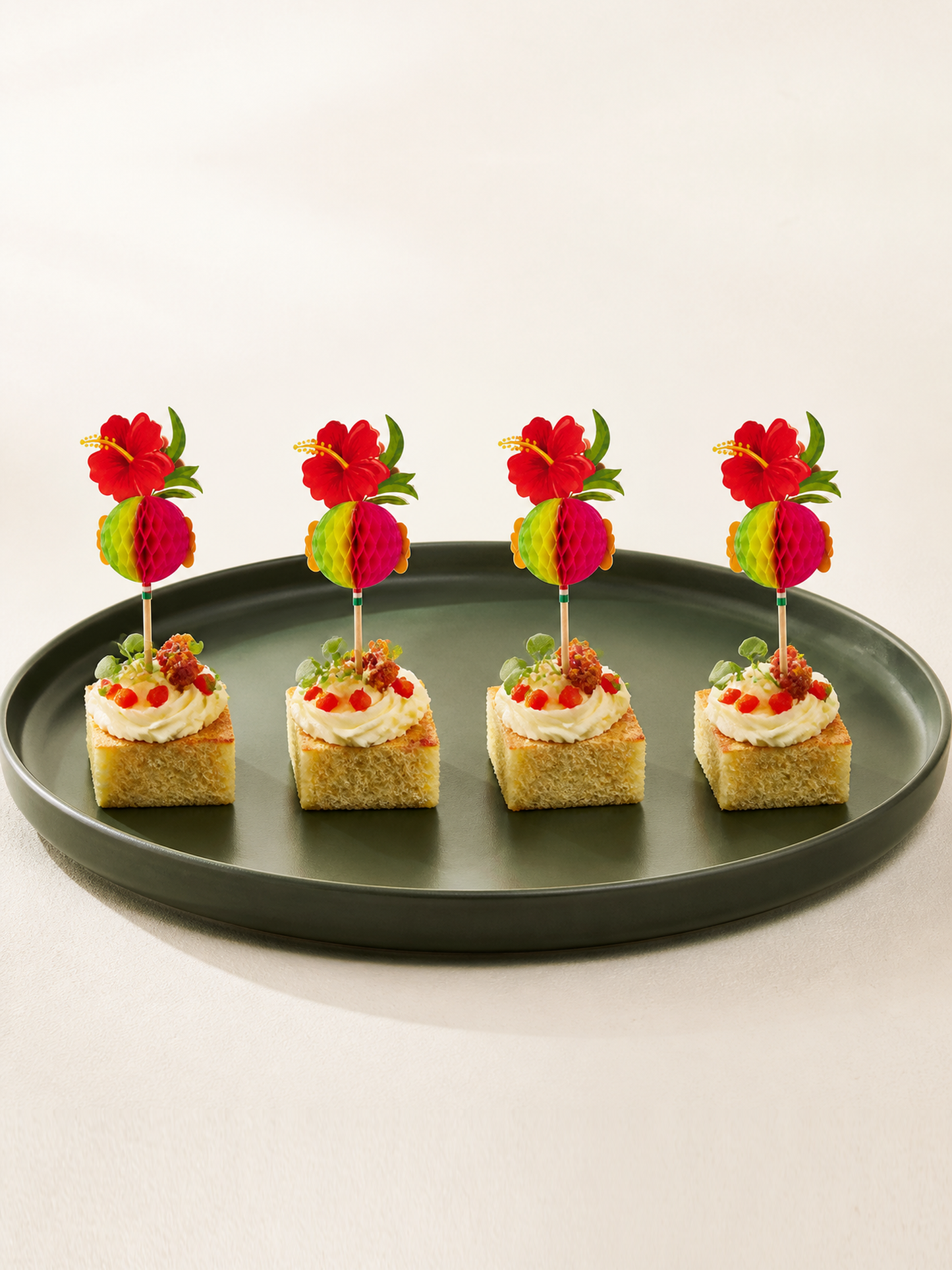 4-Inch Hibiscus Party Picks, 100 Count — PDP image 7 of 8