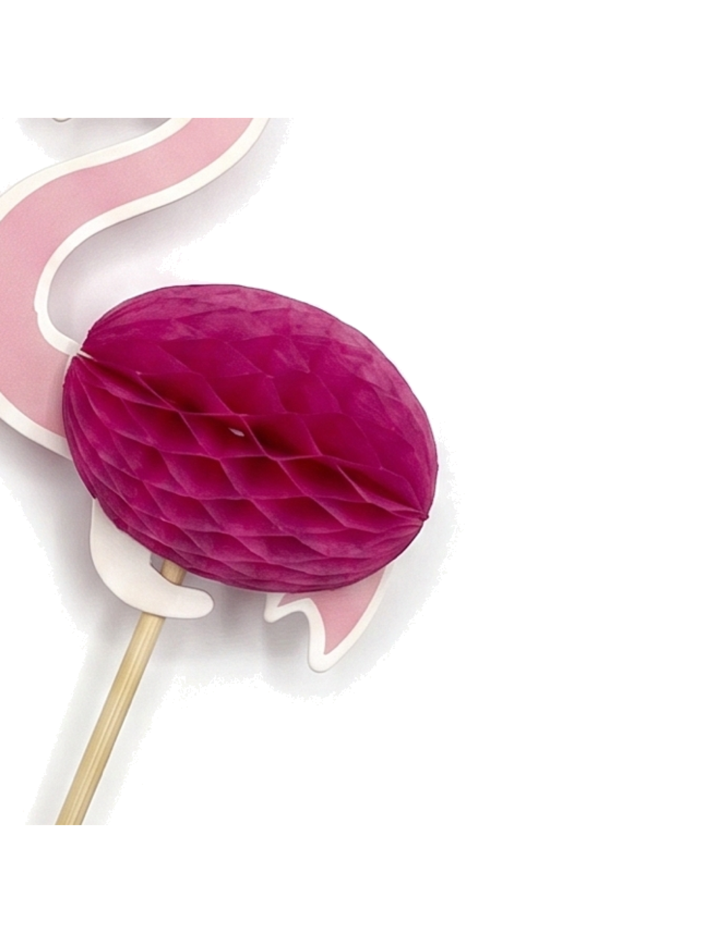 4-Inch Pink Flamingo Party Picks, 100 Count — PDP 03