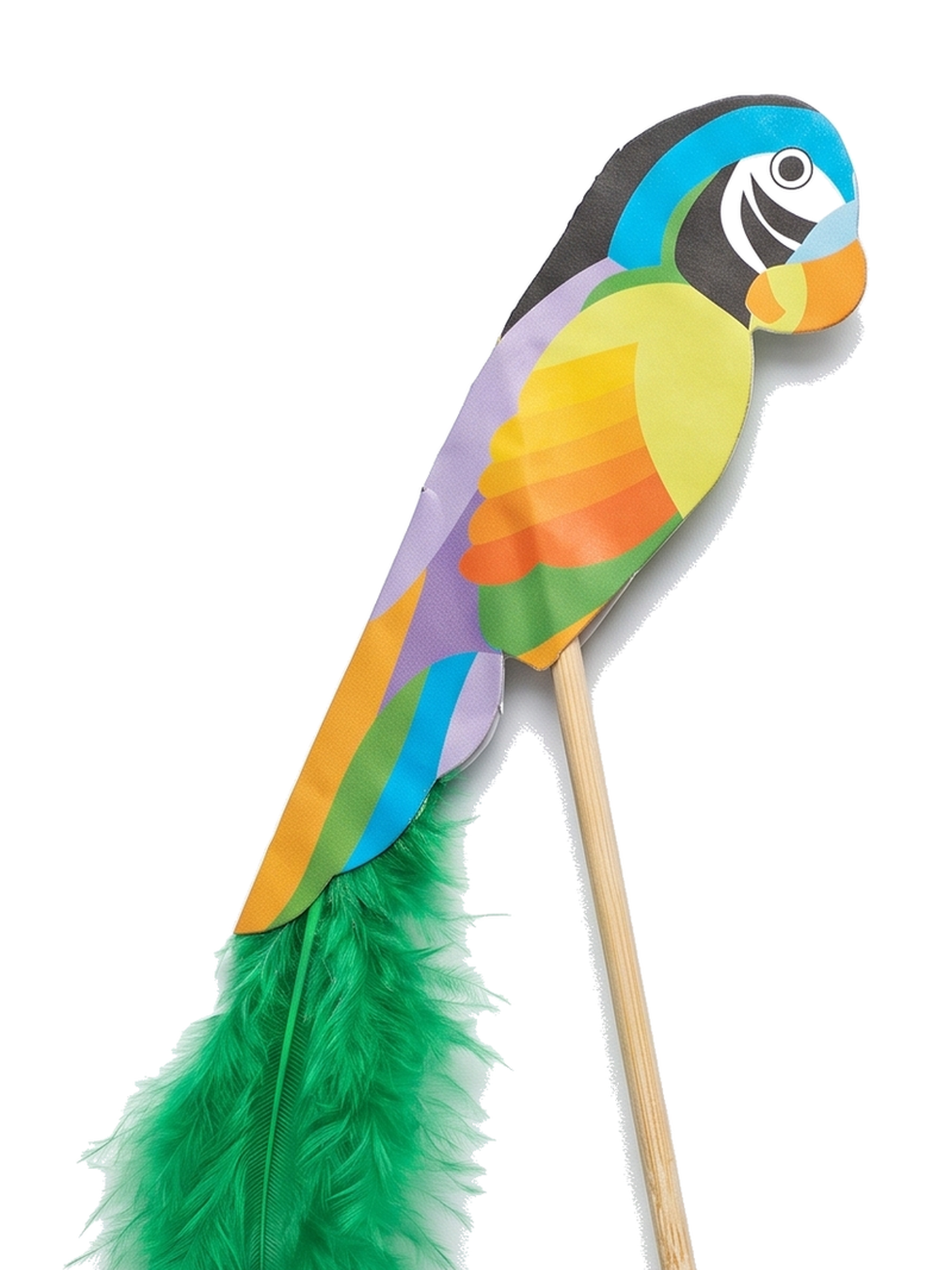 4-Inch Parrot Party Picks, 100 Count — temporary PDP 03