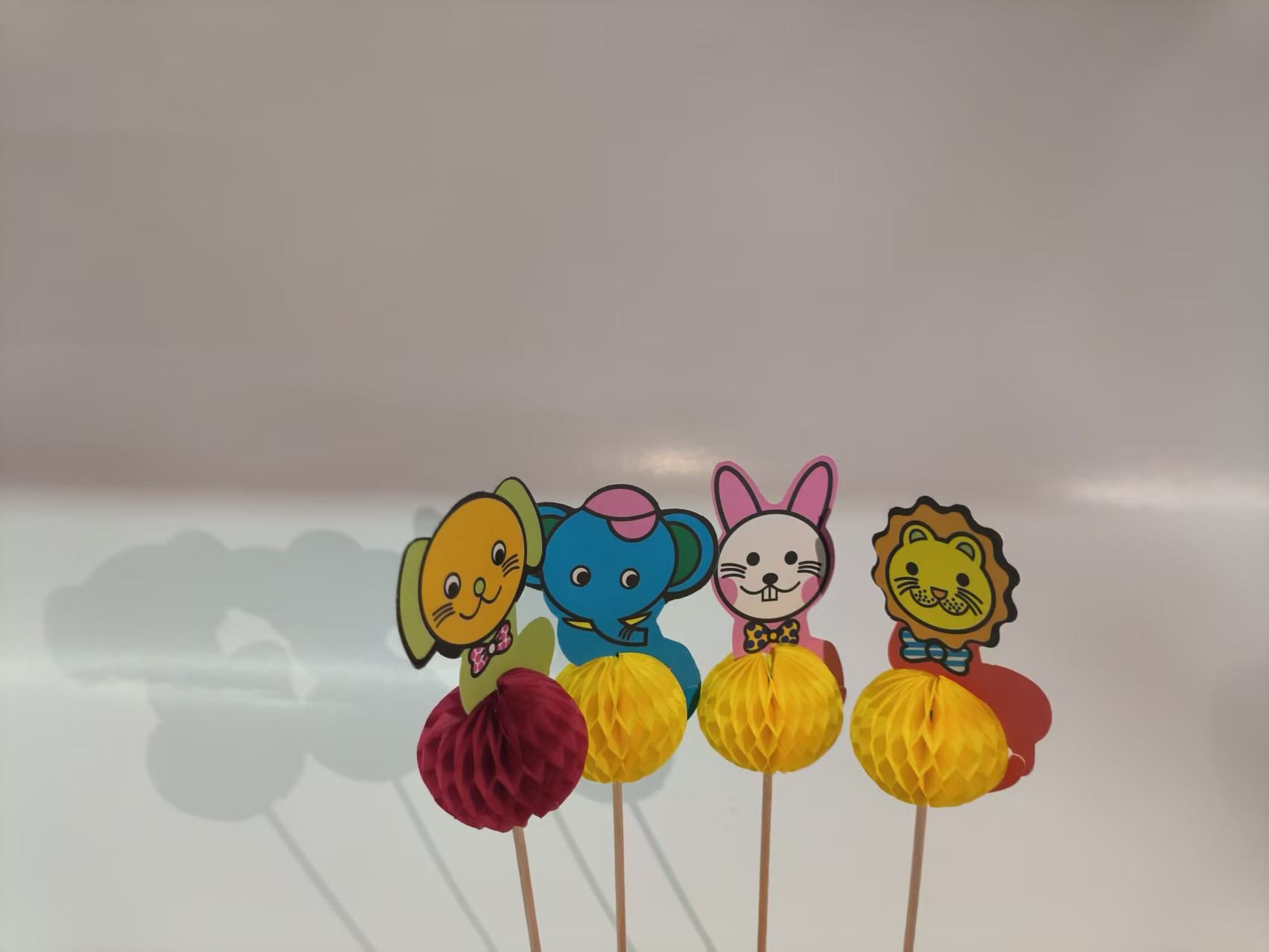 4-Inch Assorted Animal Party Picks, 100 Count detail 1