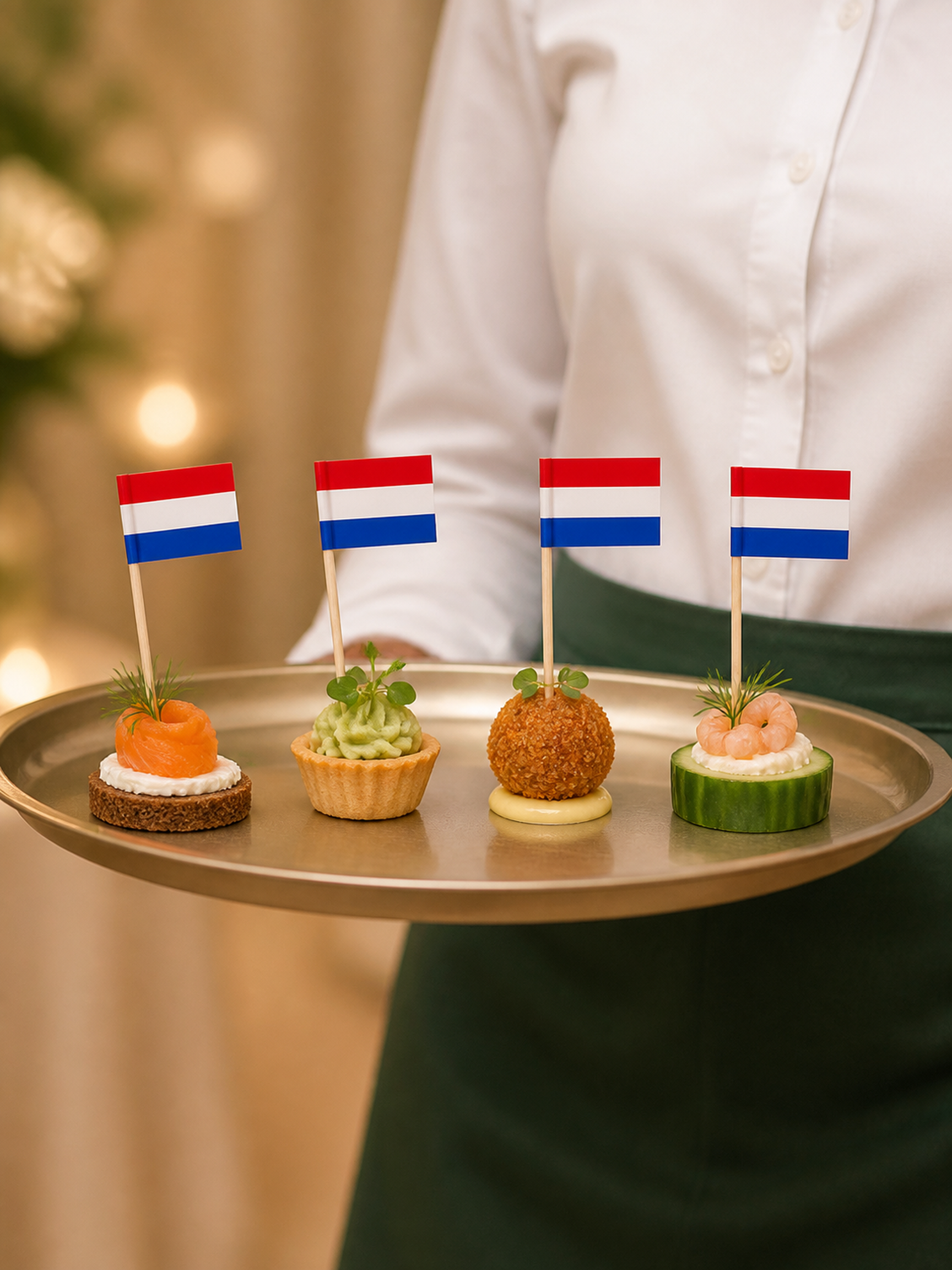 Netherlands Flag Picks, 100 Count — B2B service scene (7 of 8)