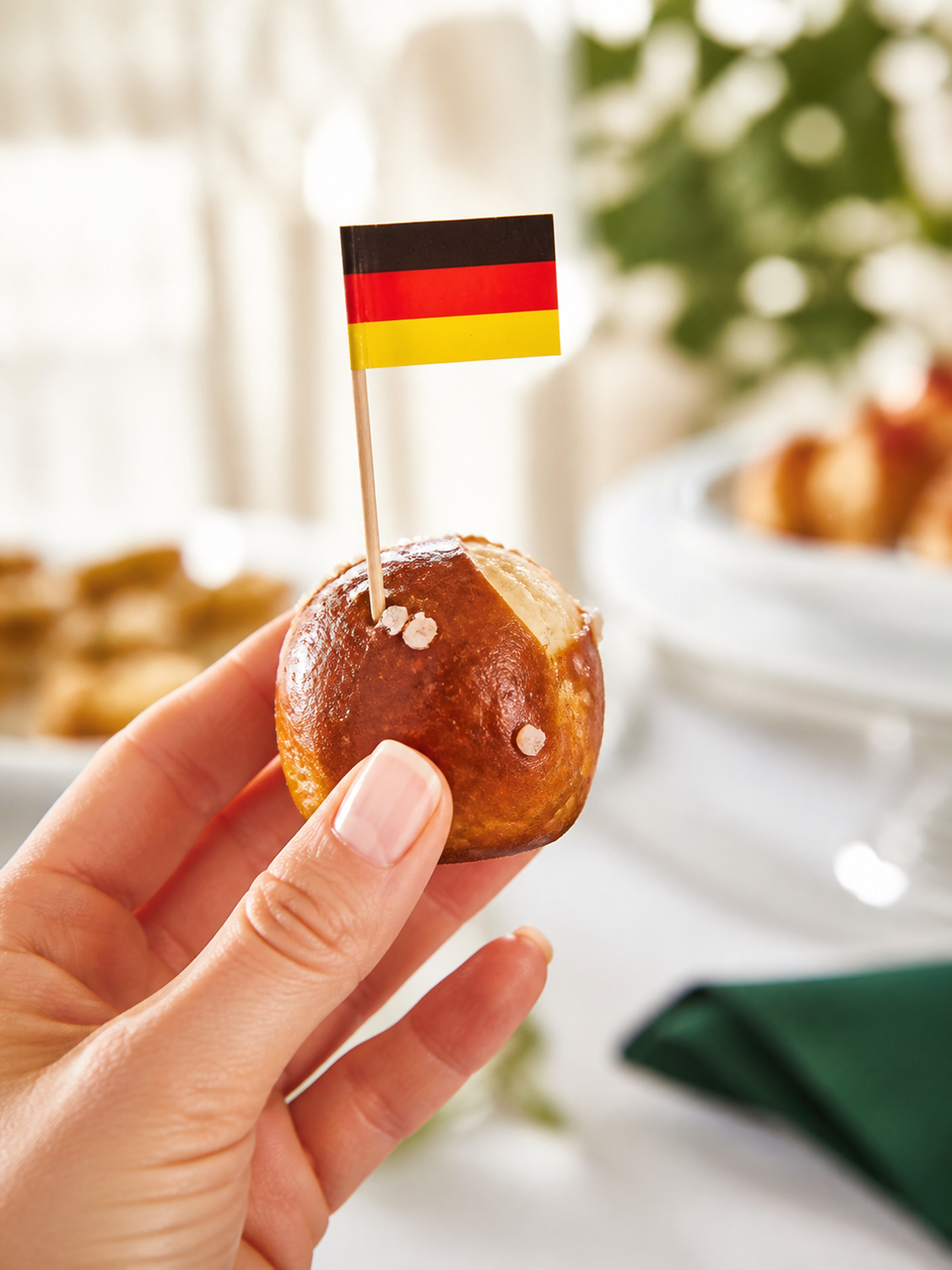 Germany Flag Picks, 100 Count — In-use scale (4 of 8)
