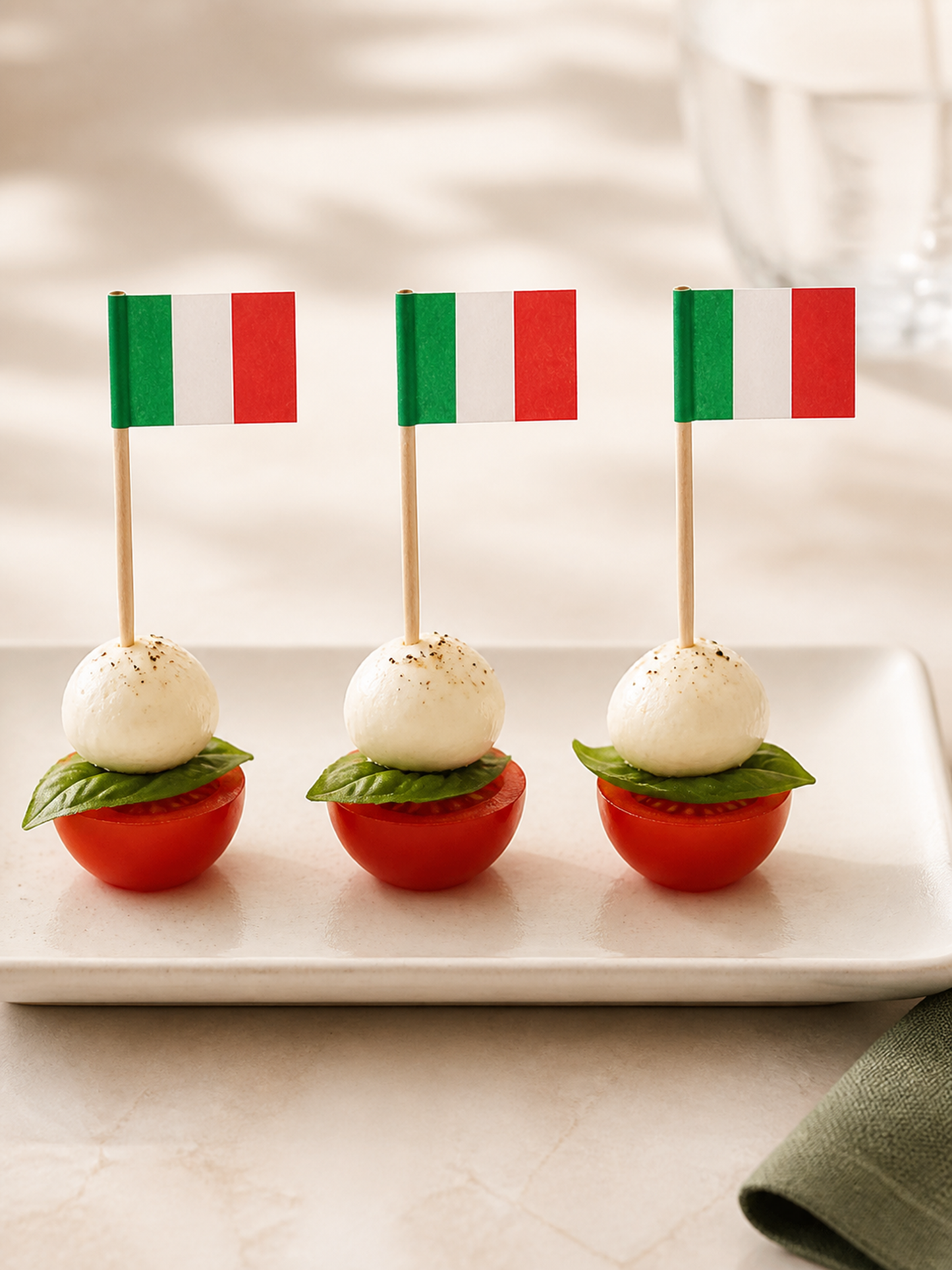 Italy Flag Picks, 100 Count — Primary use scene (2 of 8)