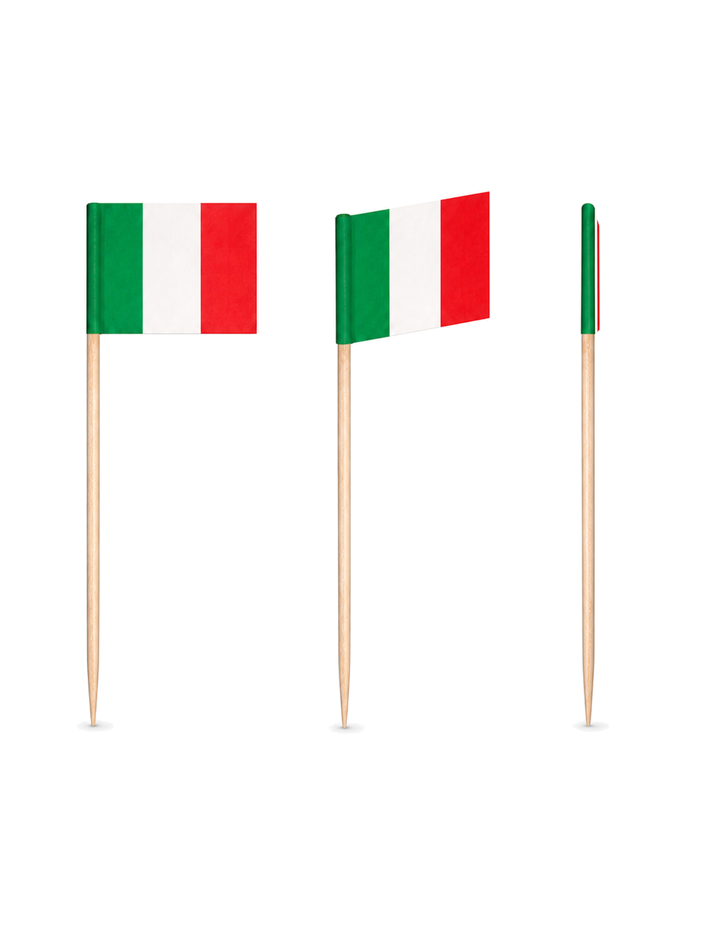 Italy Flag Picks, 100 Count — Multiple views (5 of 8)