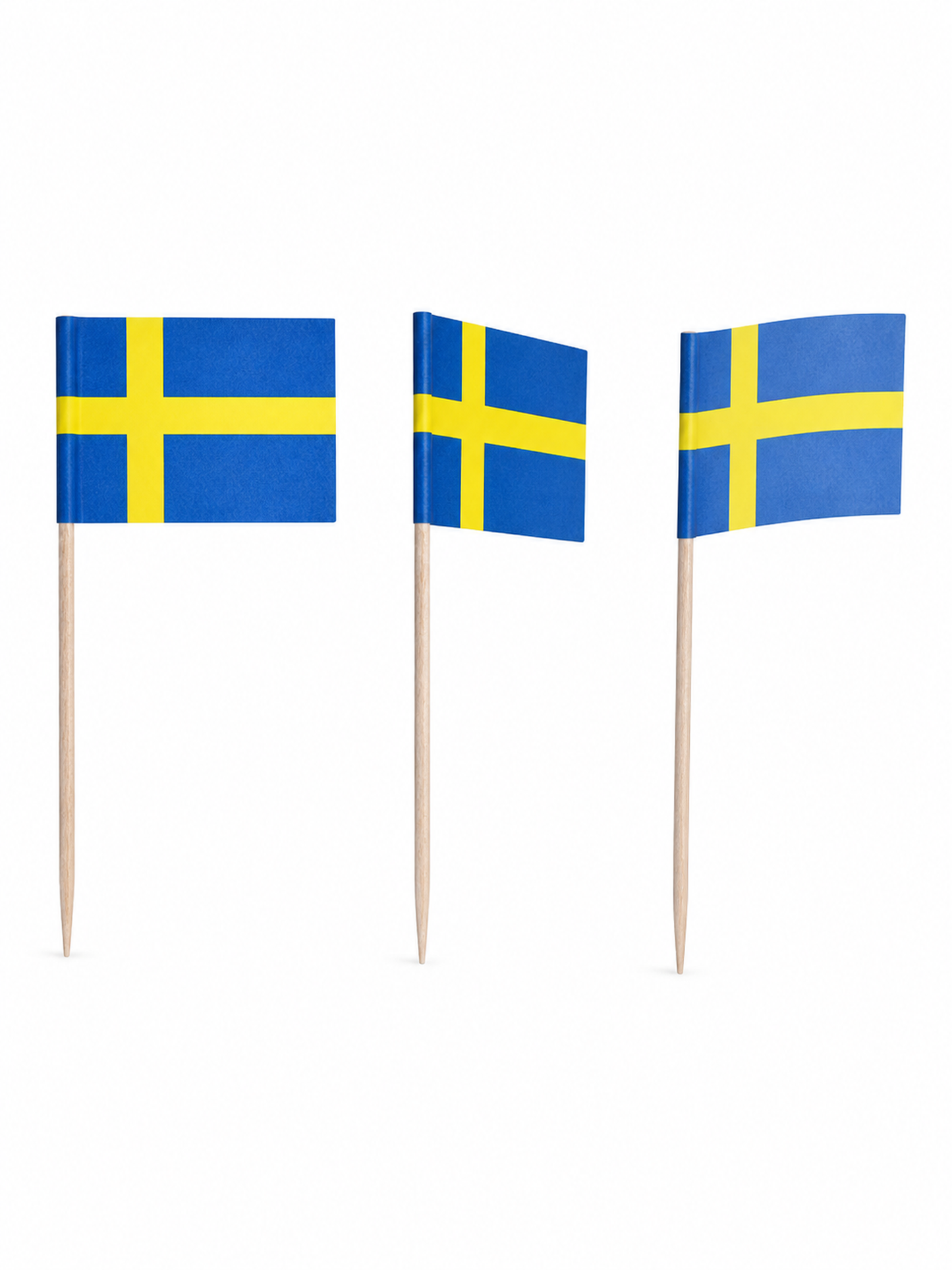 Sweden Flag Picks, 100 Count — Multiple views (5 of 8)