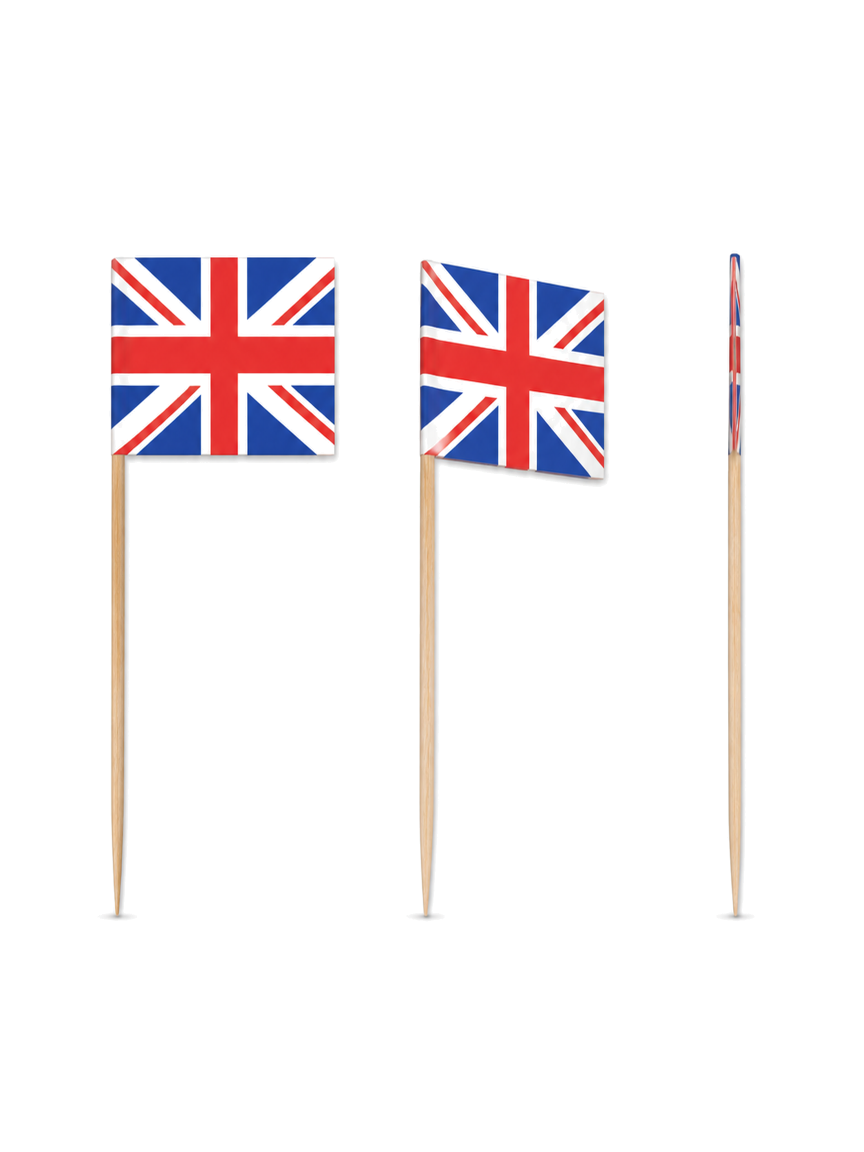 United Kingdom Flag Picks, 100 Count — Multiple views (5 of 8)