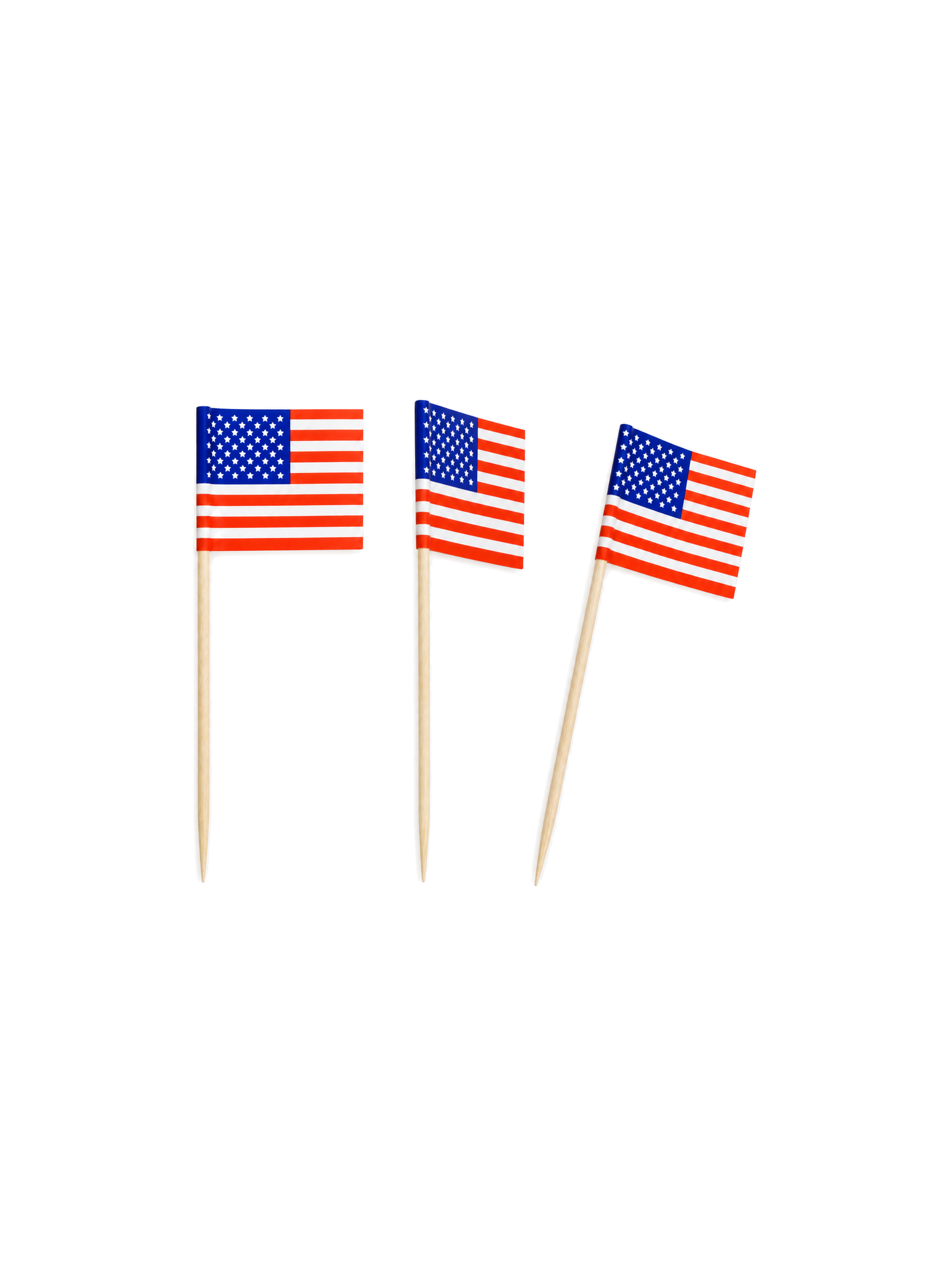 American Flag Picks, 100 Count — Multiple views (5 of 8)