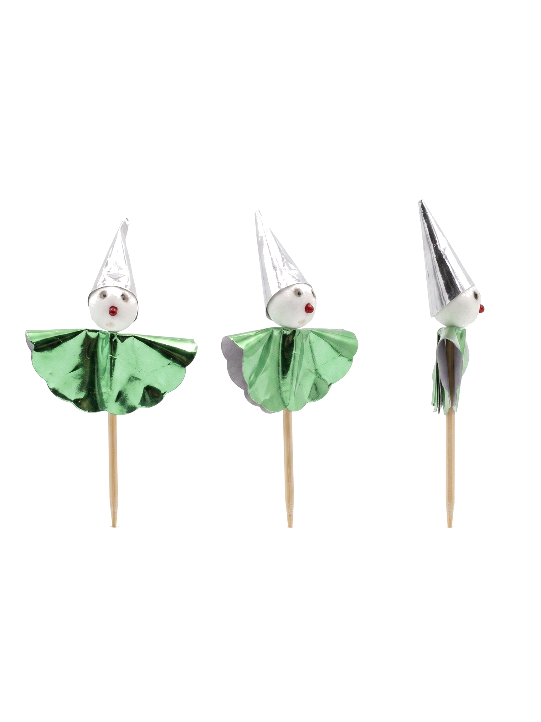4-Inch Clown Figural Frill Picks, 100 Count — Multiple views (5 of 8)