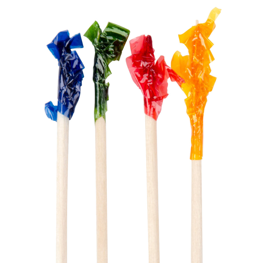 Assorted Metallic Frill Picks, 100 Count