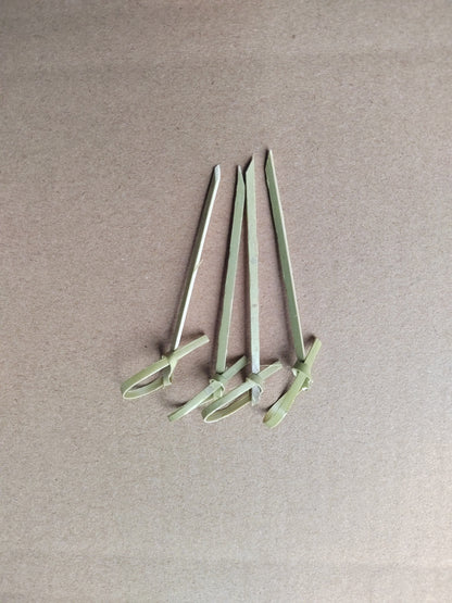 2.4-Inch Knotted Bamboo Picks, 100 Count