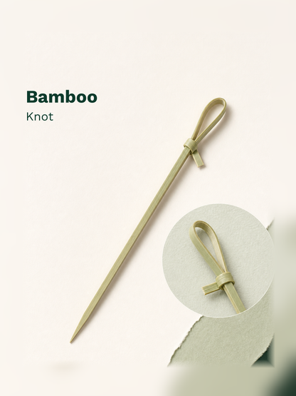 2.4-Inch Knotted Bamboo Picks, 100 Count — Material and pattern information (6 of 8)