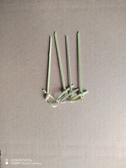 3.5-Inch Knotted Bamboo Picks, 100 Count