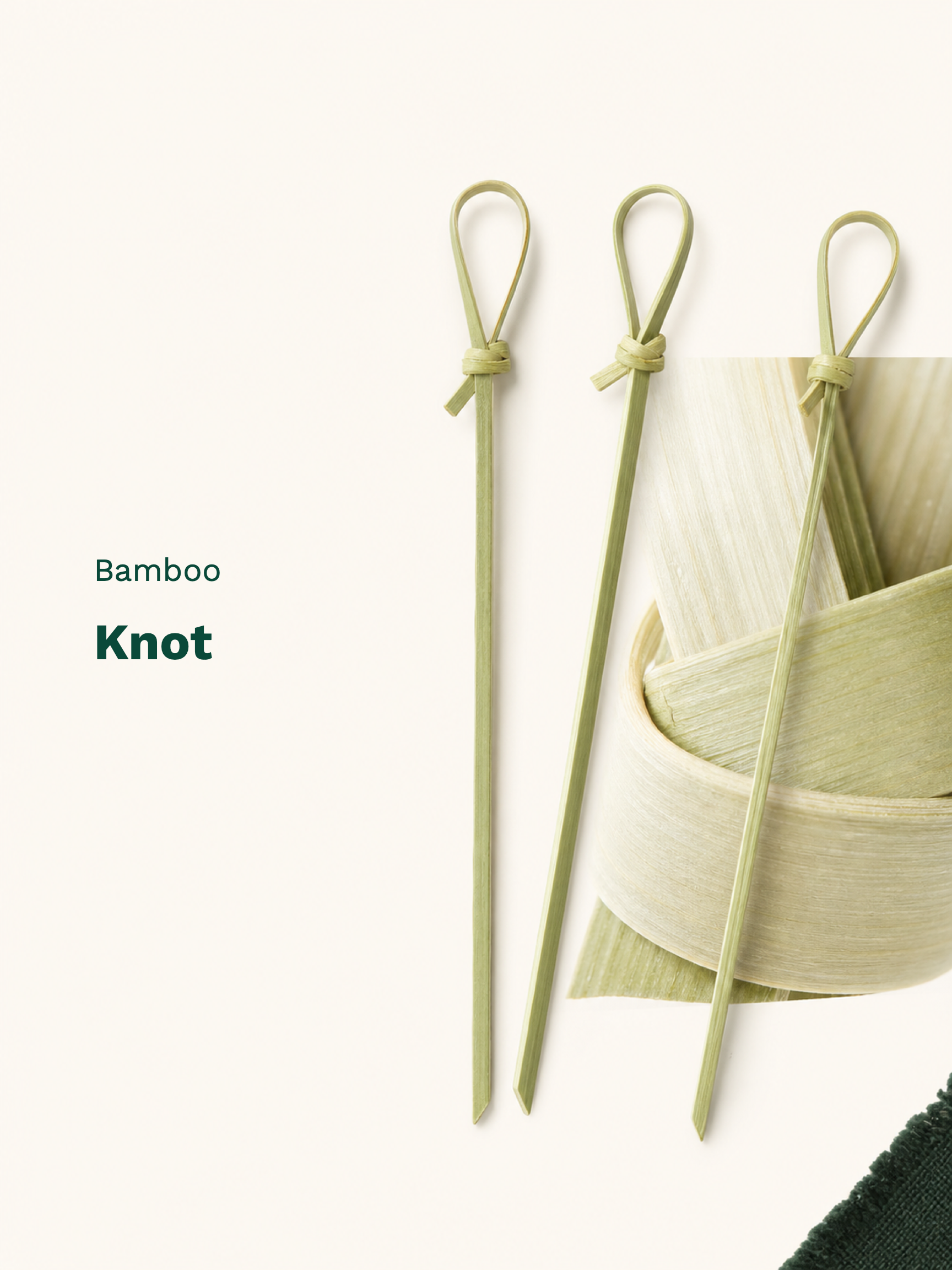 3.5-Inch Knotted Bamboo Picks, 100 Count — Material and pattern information (6 of 8)